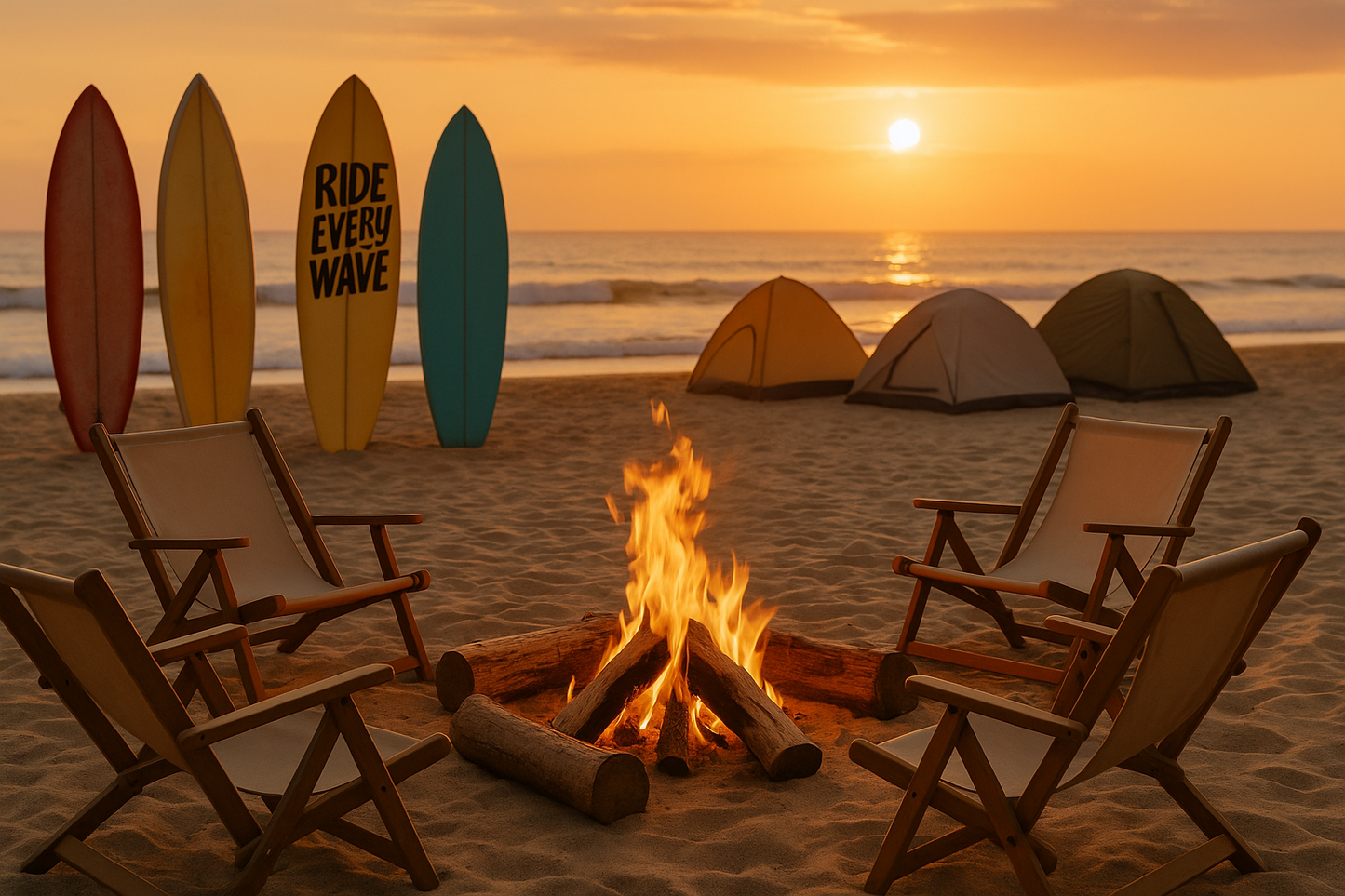 Surf Adventure and Camping Package
